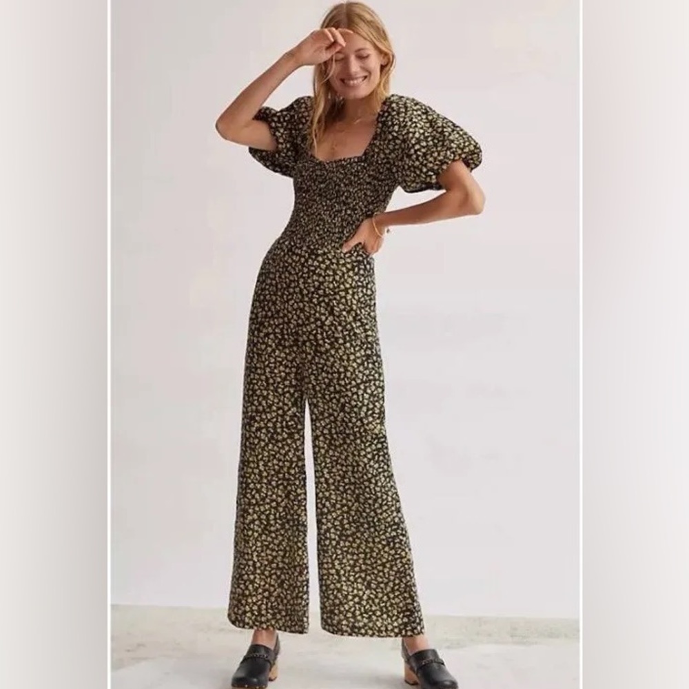NWT Faithfull the Brand Floral Jumpsuit